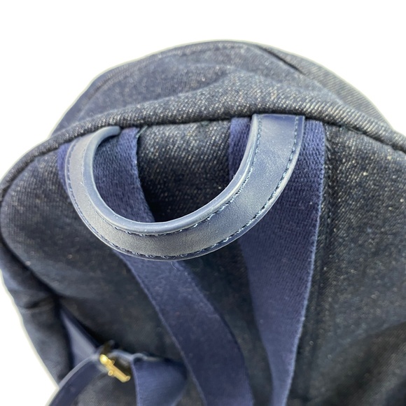 Tommy Hilfiger Demin Synthetic Leather Mini Backpack Blue main image 4